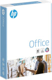 HP Office A4 copier paper, 80gsm, 500 sheets ream, ideal for printing and copying in office environments.