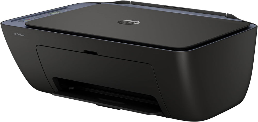 HP Deskjet 2921 wireless all-in-one inkjet printer, compact electronic device with control panel and paper tray