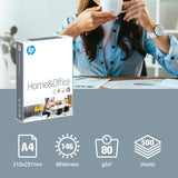 HP Home & Office A4 paper, 210 x 297mm, 80gsm, 1 ream of 500 sheets, FSC certified copy paper for office use