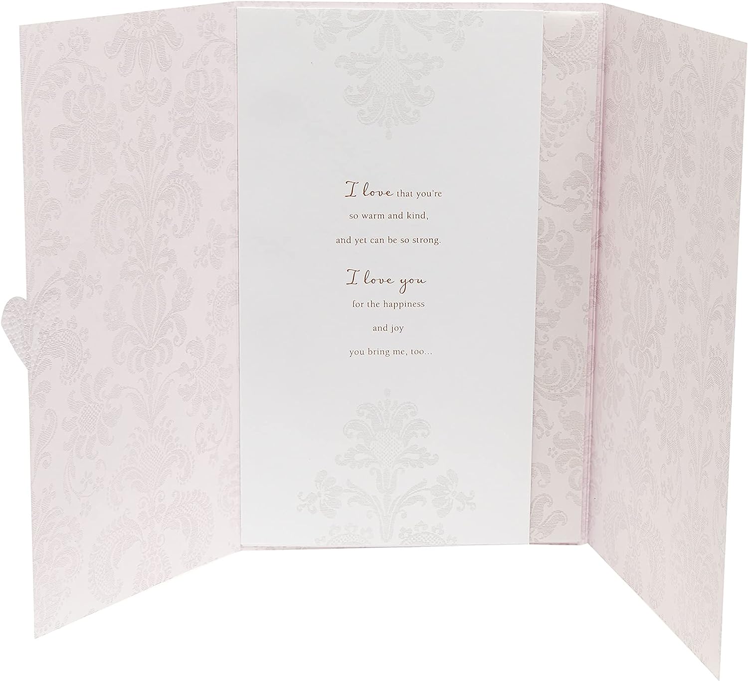 Man I Love Lovely Verse Birthday Card