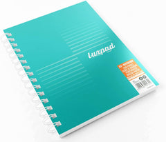 Silvine Luxpad Metallic A5+ FSC Wirebound Notebook - Lined (200 Pages)