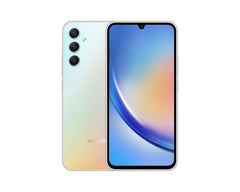 Samsung Galaxy A34 5G 6.6 Inch Mediatek Dimensity 1080 8GB RAM 256GB Storage Awesome Silver Mobile Phone