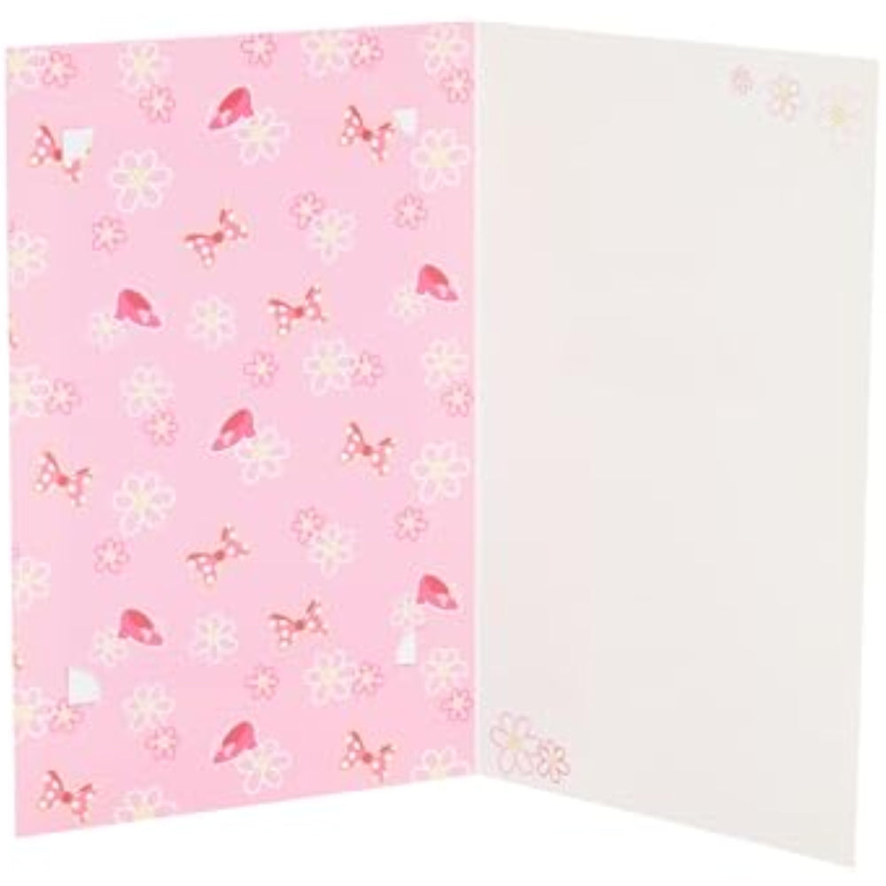 Disney Minnie Mouse 3D Keepsake Girl Birthday Card