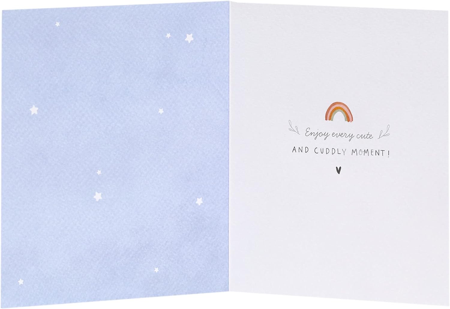 New Baby Boy Card - Washing Line Design
