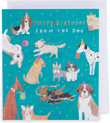 UK Greetings Birthday Card from The Dog, for Him/Her/Friend, Cute Design