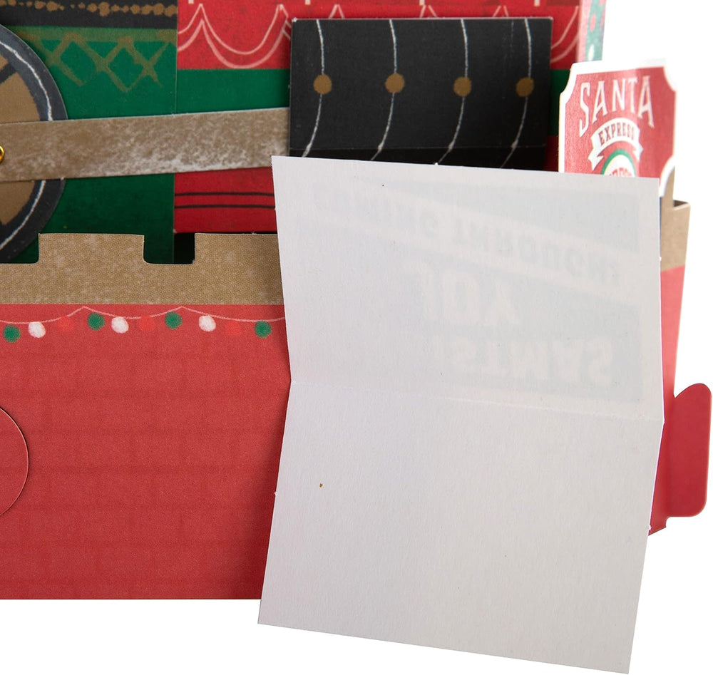Unisex Christmas Greeting Card with Festive Seasonal Design and Heartfelt Wishes