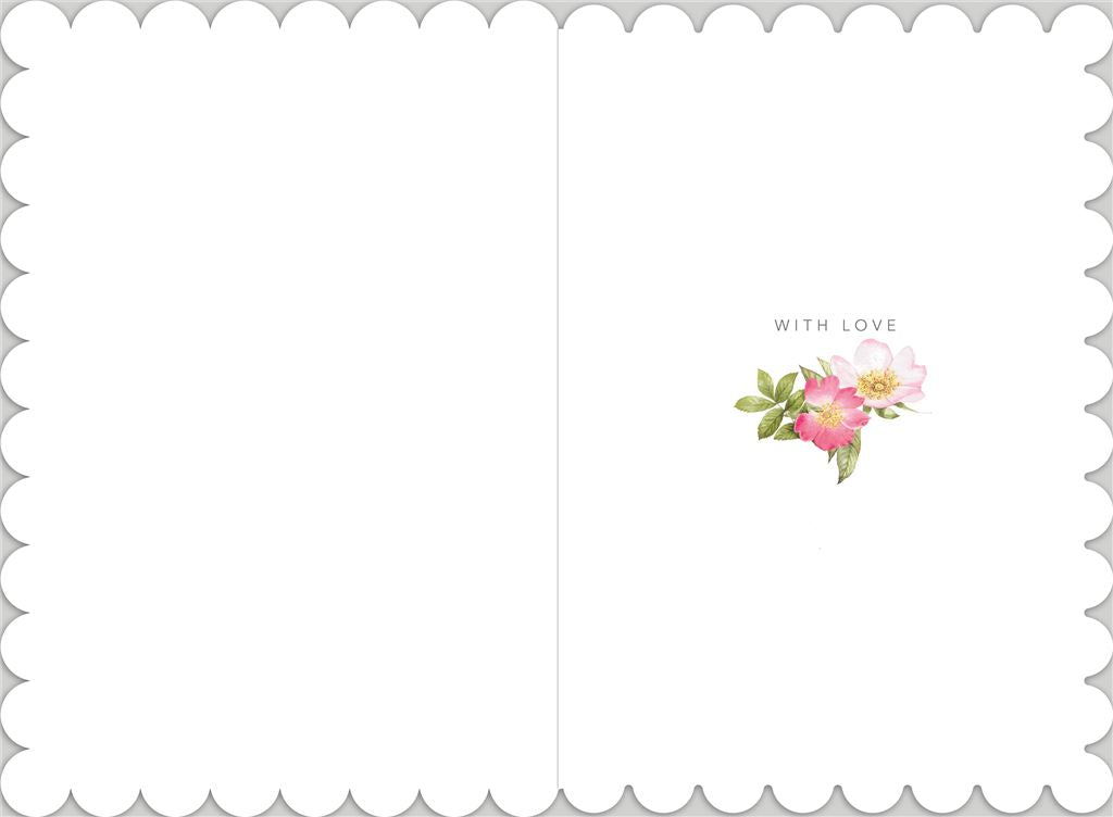 Floral Friendship Card – Friends Are Flowers in the Garden of Life