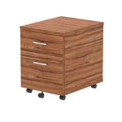 Dynamic Impulse 2 Drawer Mobile Pedestal Walnut I000124 DD