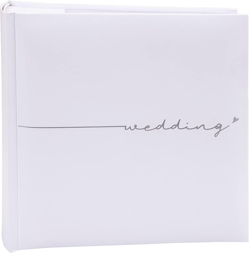 Kenro Fleur White Traditional Wedding Photo Album – 23 x 24 cm Pages