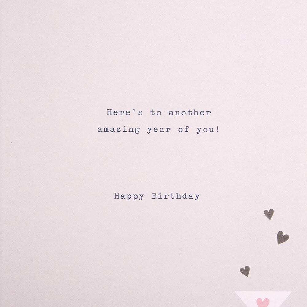 Cocktail Glass Design Happy Birthday Daughter In Style Card