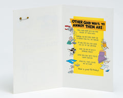 12th Boy Birthday Card