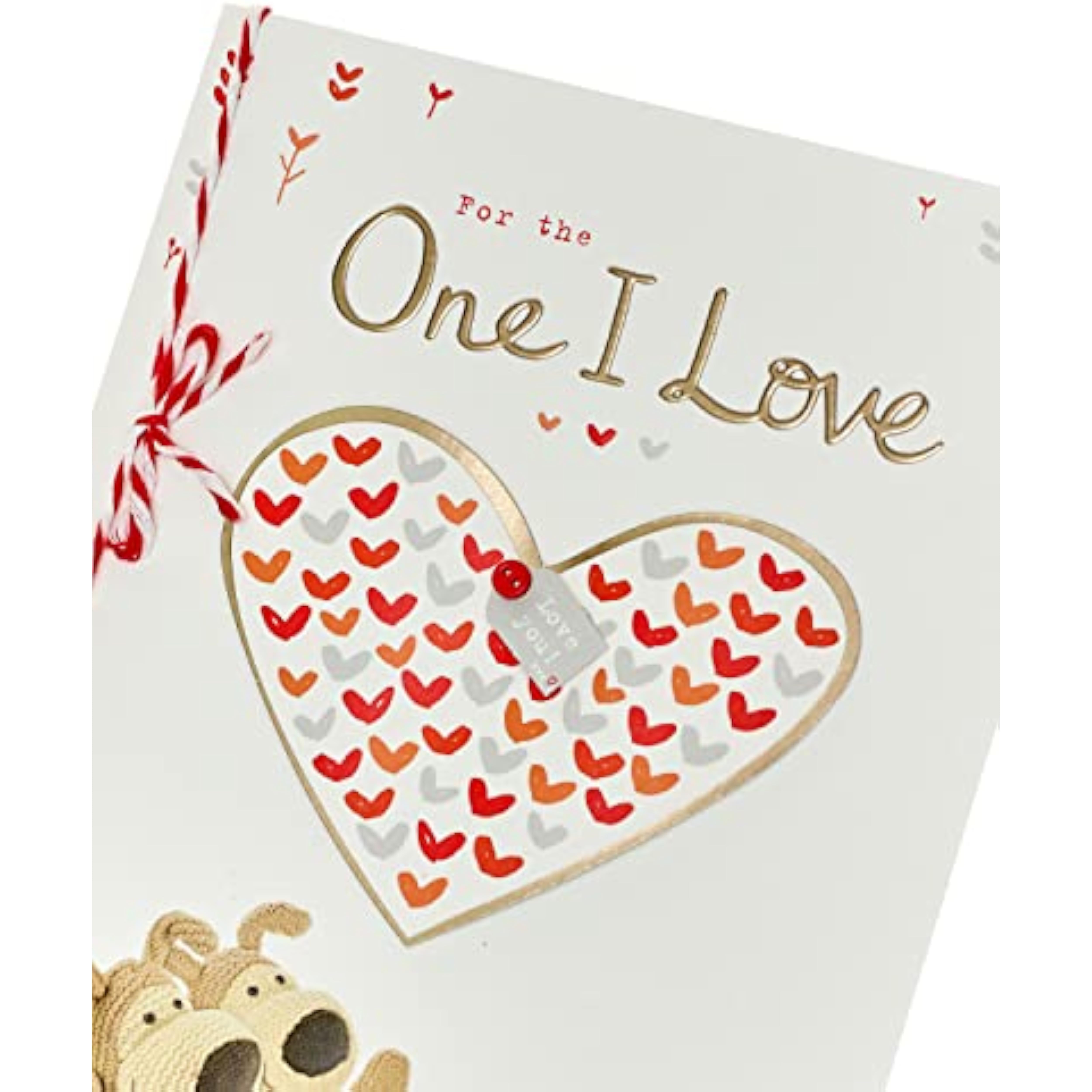 Cute Boofle Birthday Card For The One I Love