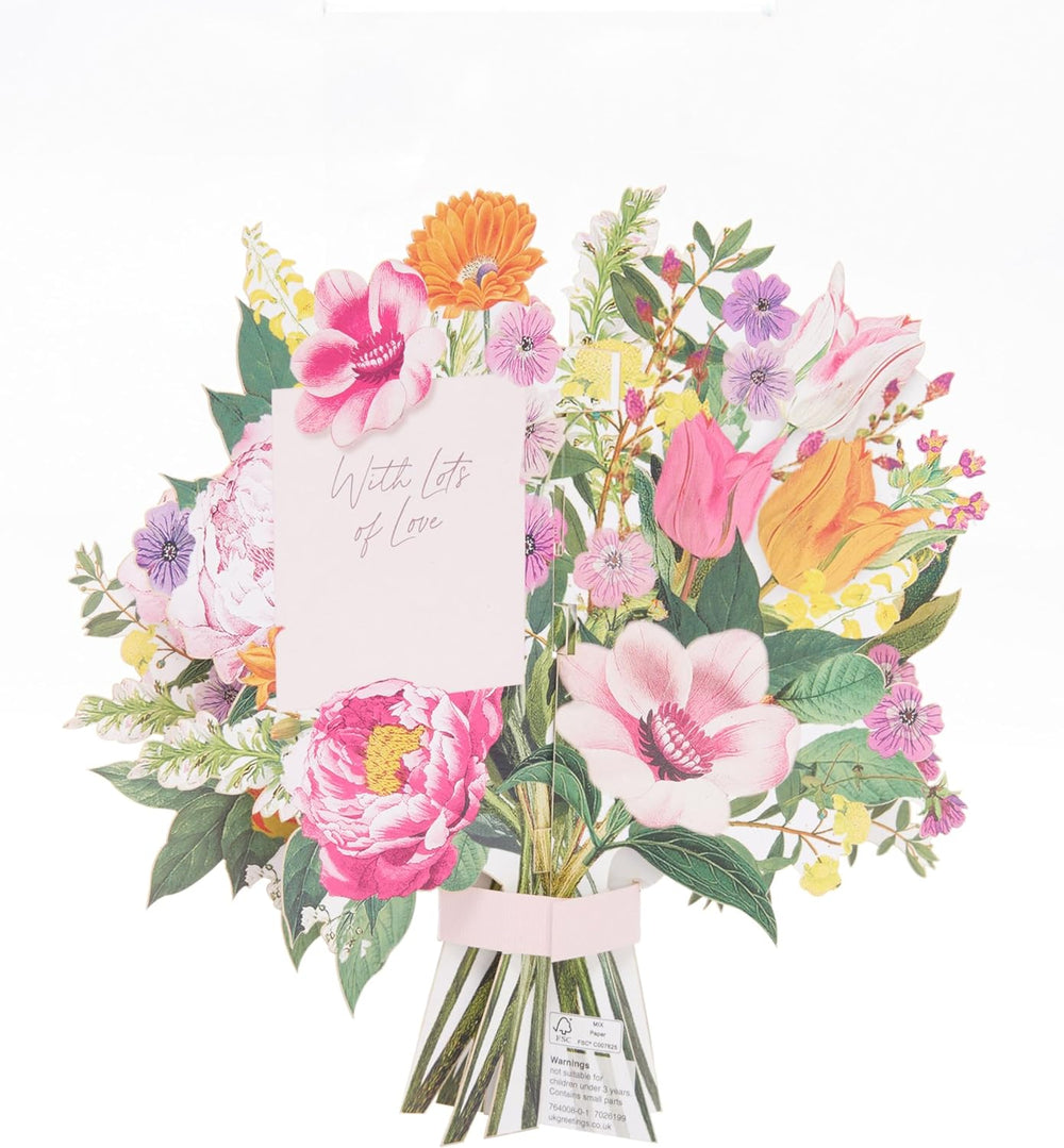 UK Greetings Mother's Day Card for Her - Beautiful Bouquet Design