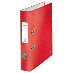 Leitz Lever Arch File 180 WOW A4 50mm Red (Pack 10) - 10060026 DD