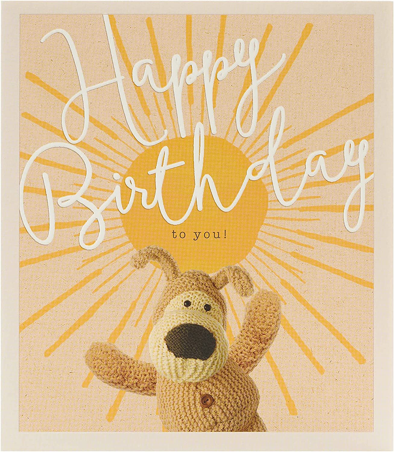 Sunshine Boofle Design Birthday Card