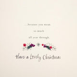 Christmas Card for Sister – Heartfelt Festive Design