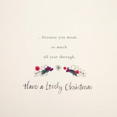 Christmas Card for Sister – Heartfelt Festive Design