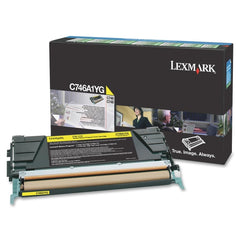 Lexmark Yellow Toner Cartridge 7K pages - C746A1YG