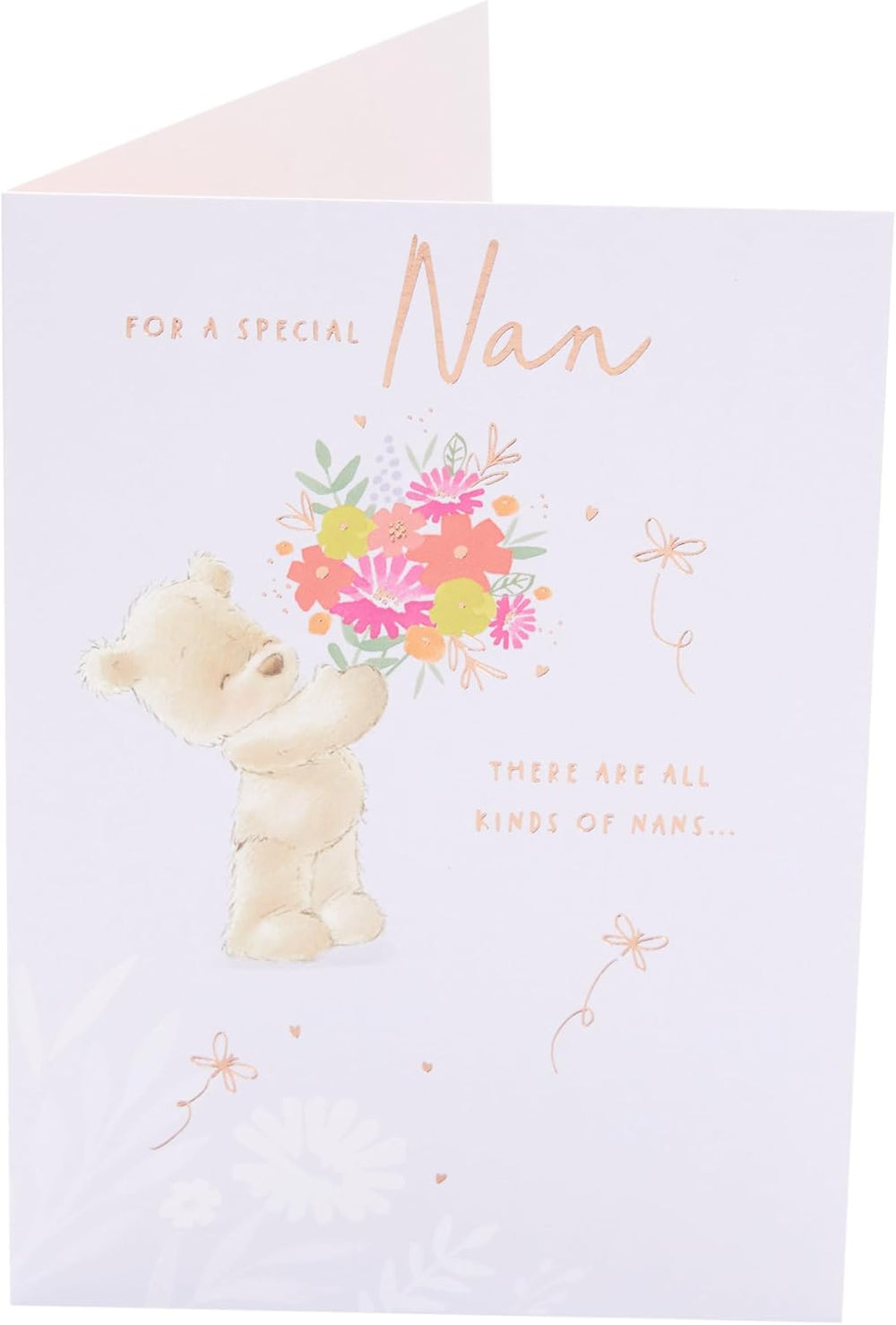 UK Greetings Mother's Day Card for Nan - Cute Teddy Design