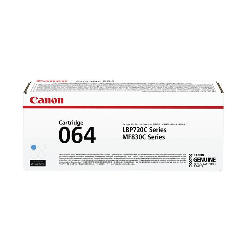 Canon 064 Cyan Toner Cartridge 5K pages