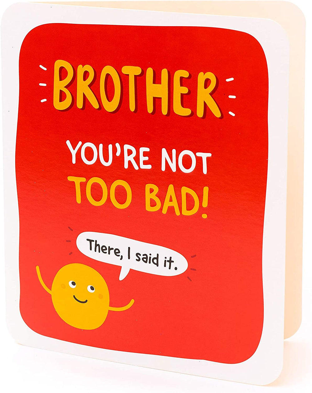 Funny and Bright Brother Birthday Card