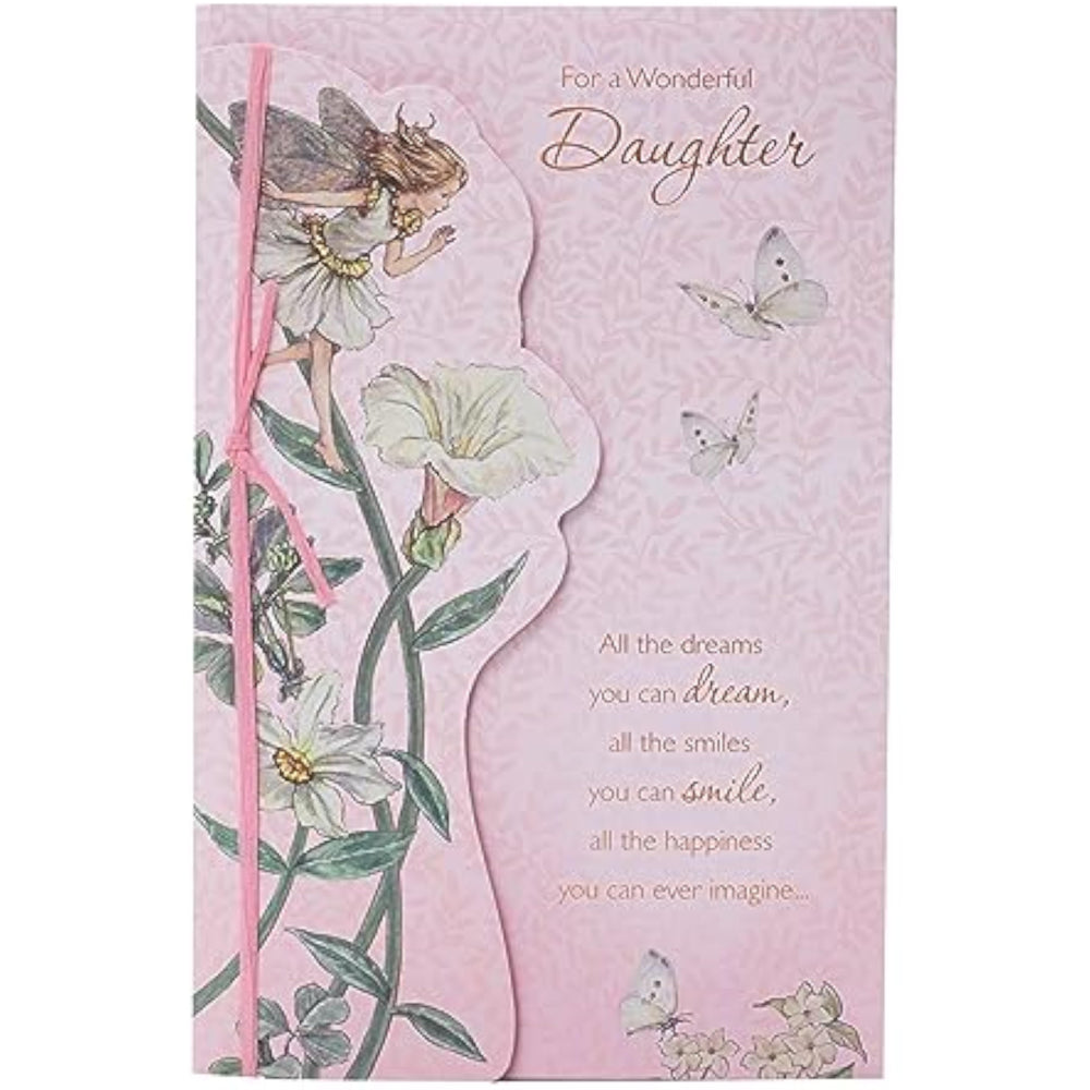 Traditional Design Daughter Birthday Card