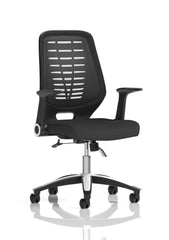 Relay Chair Airmesh Seat Black Back With Arms OP000115 DD