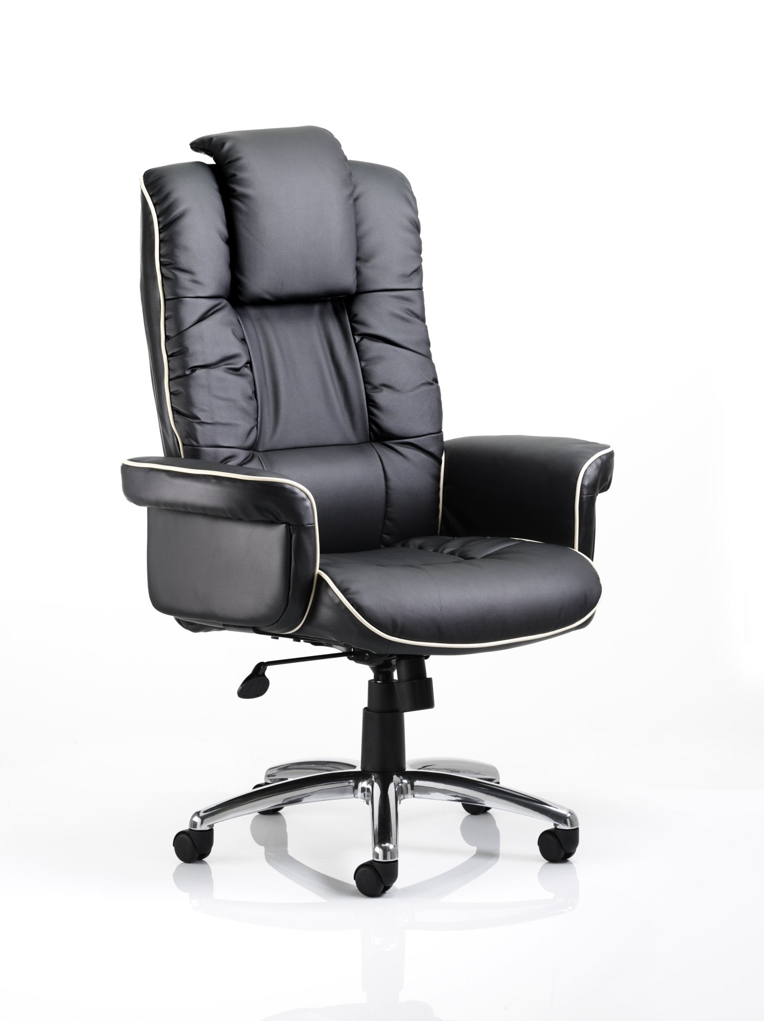 Chelsea Executive Chair Black Soft Bonded Leather EX000001 DD