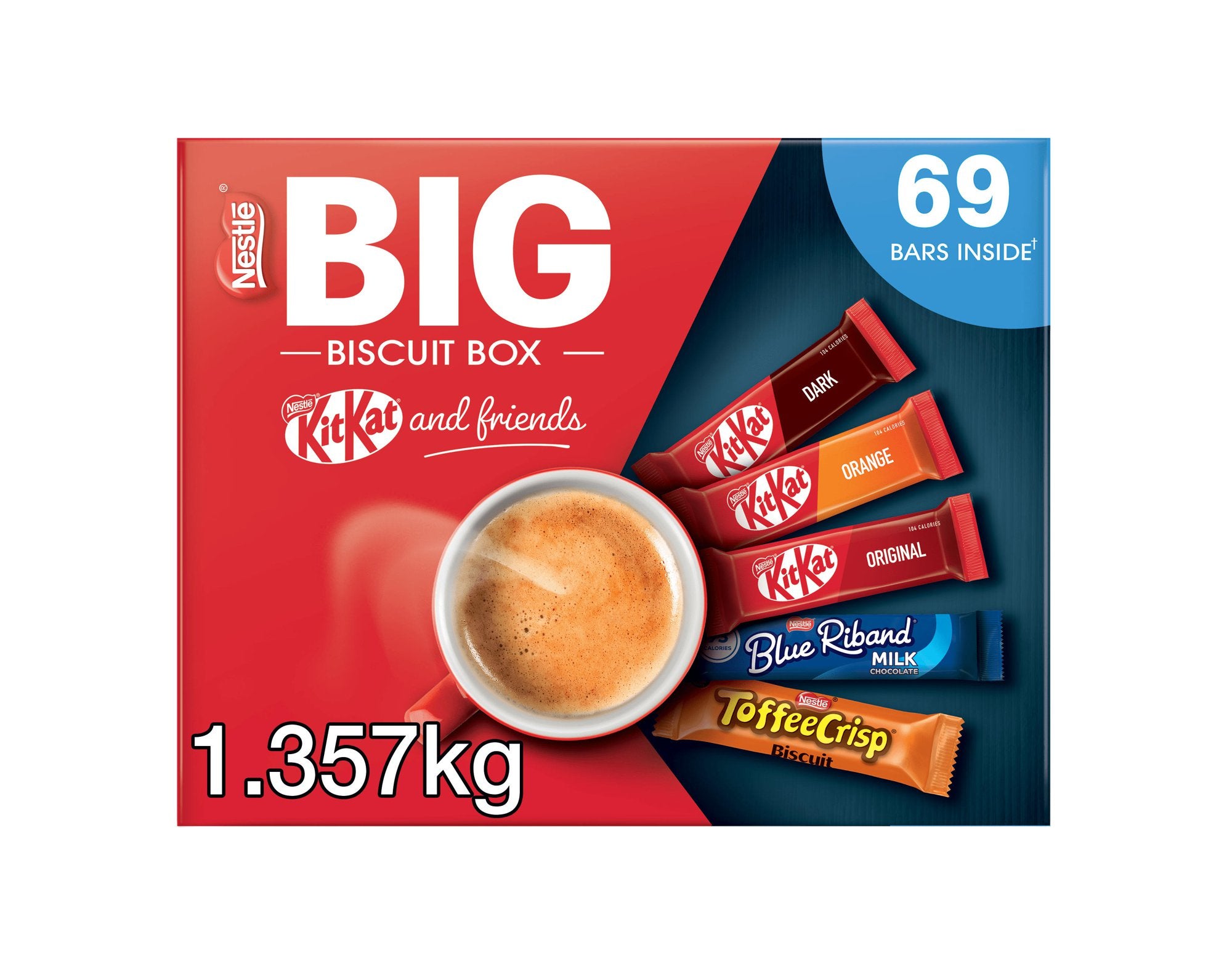 Nestle Big Biscuit Box 69 Assorted Biscuits - 12537542