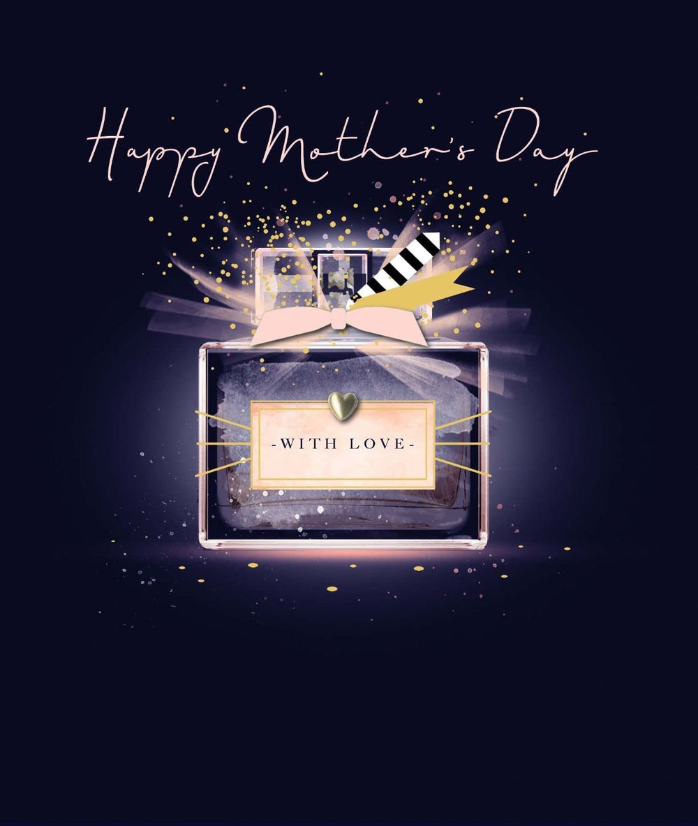 Indigo Blue Perfume With Love Mothers Day Card