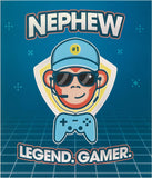 Monkey Gamer Design Nephew Birthday Card