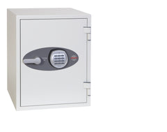 Phoenix Titan Size 3 Fire and Security Safe Electronic Lock White FS1283E DD