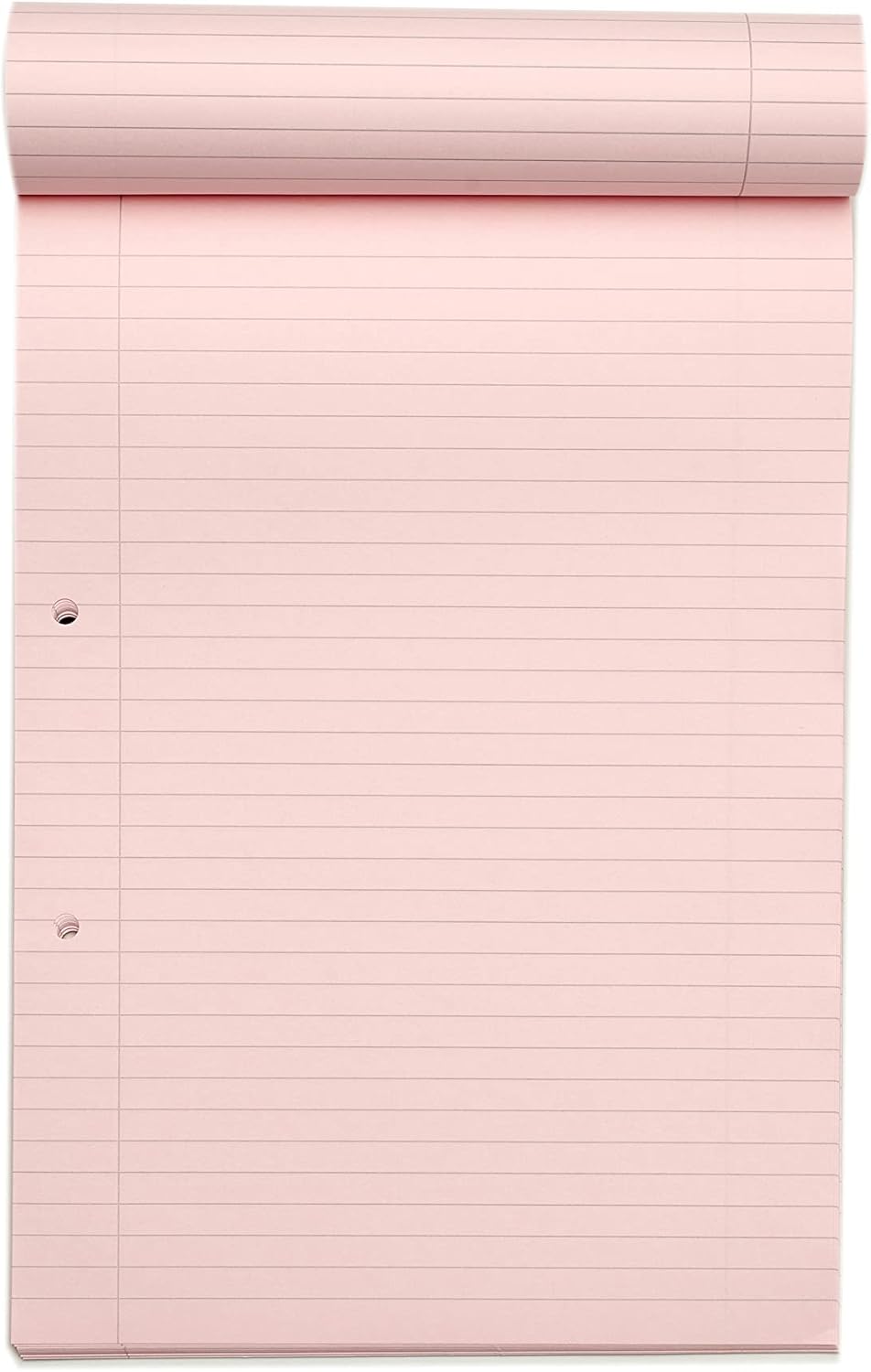 Rhino Pink Paper Refill Pad 8mm feints & margin A4 50 Leaf 100 pages