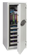 Phoenix Data Commander Size 2 Data Safe Key Lock White DS4622K DD