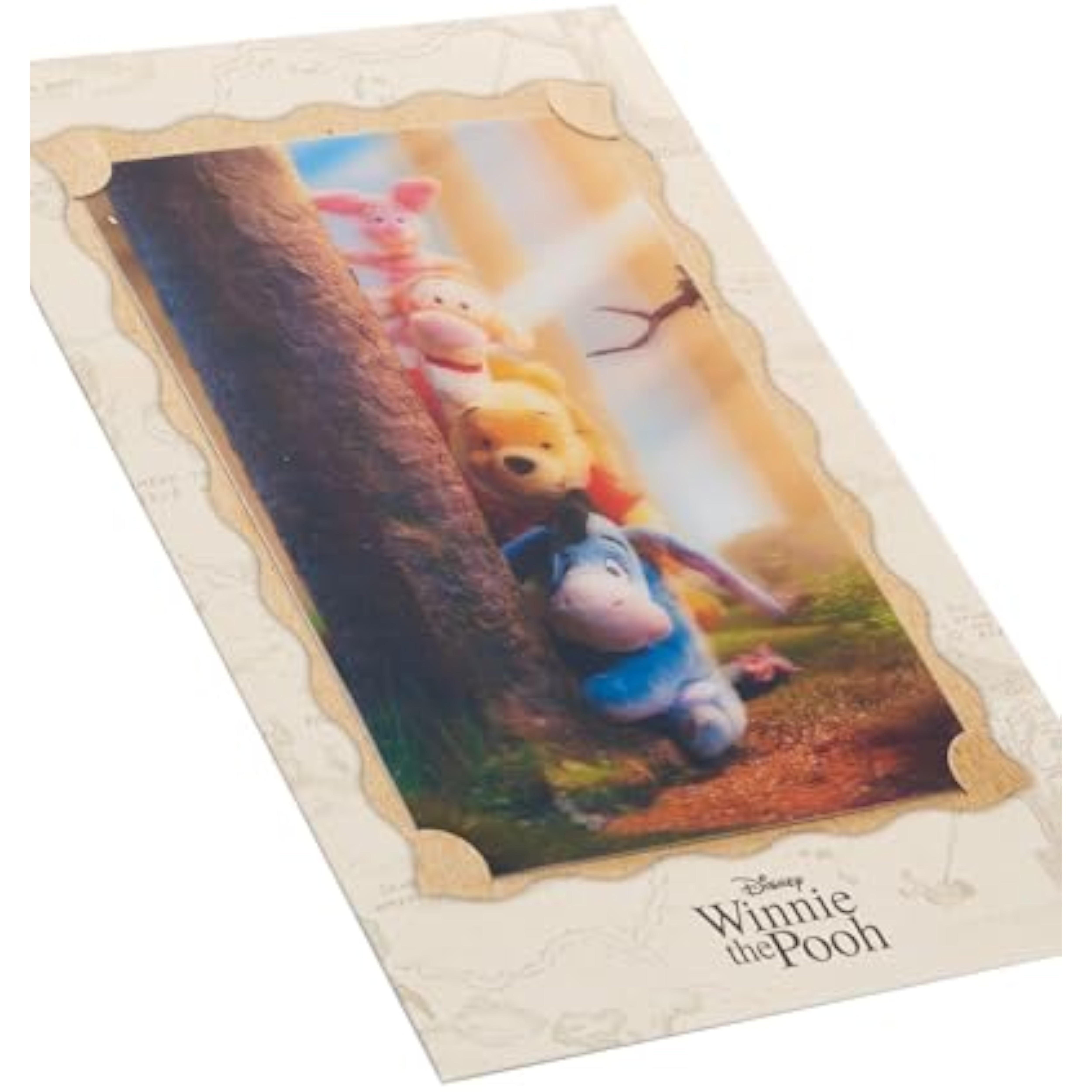 UK Greetings Kids Disney Winnie the Pooh Birthday Card for Boy/Girl - With 3D Keepsake