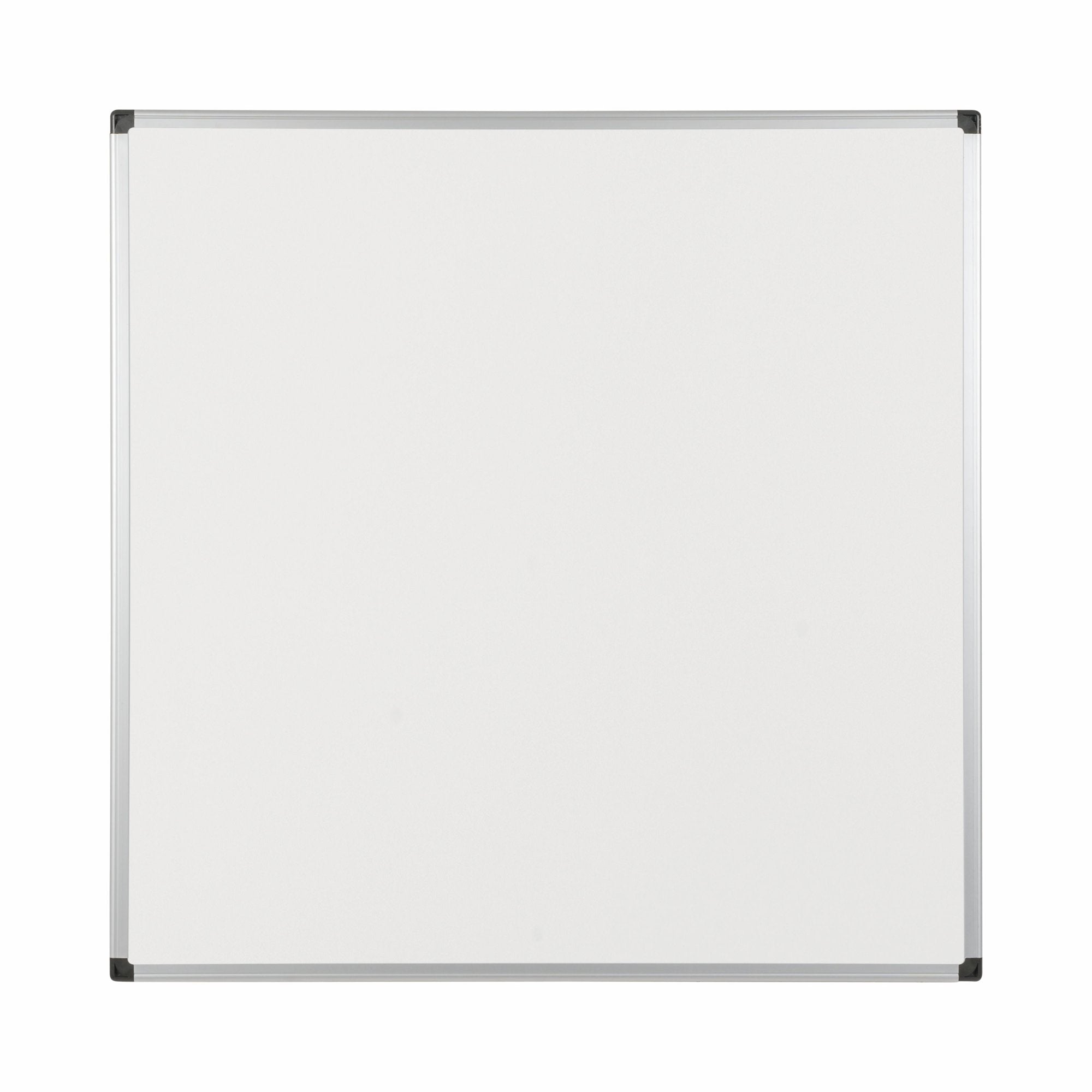 Bi-Office Maya Double Sided Magnetic Whiteboard Laquered Steel Aluminium Frame 900x900mm - MA4114750 DD