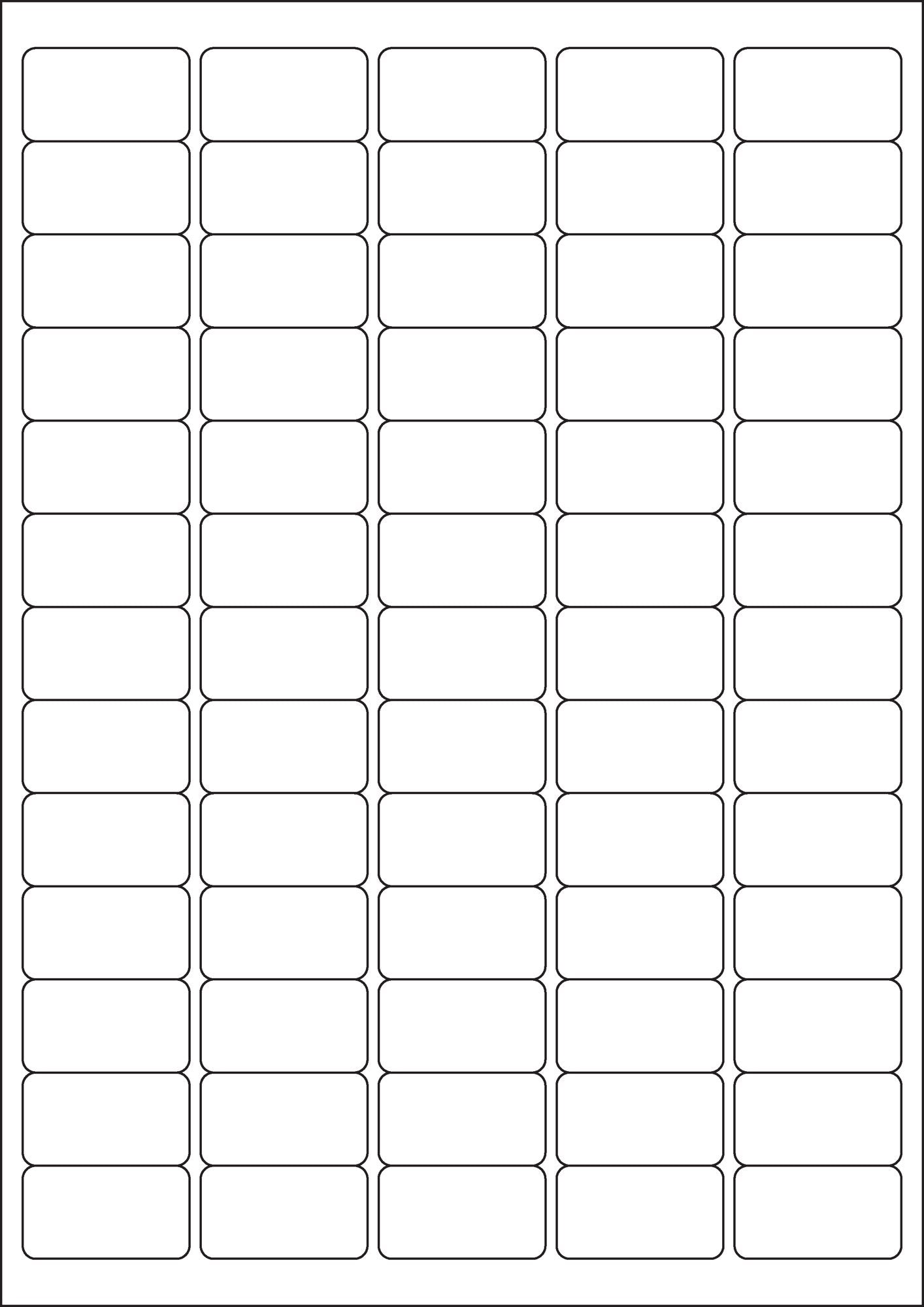 ValueX Multipurpose Label 38.1x21.2mm 65 Per A4 Sheet White (Pack 6500 Labels) - 15159SM