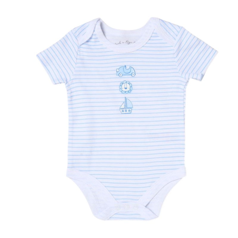 Send It By White & Blue Lion/Car/Boat 5 Piece Set