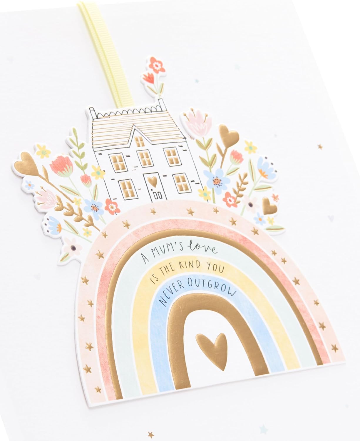 UK Greetings Mother's Day Card for Mum - Cute Keepsake Attachment Design