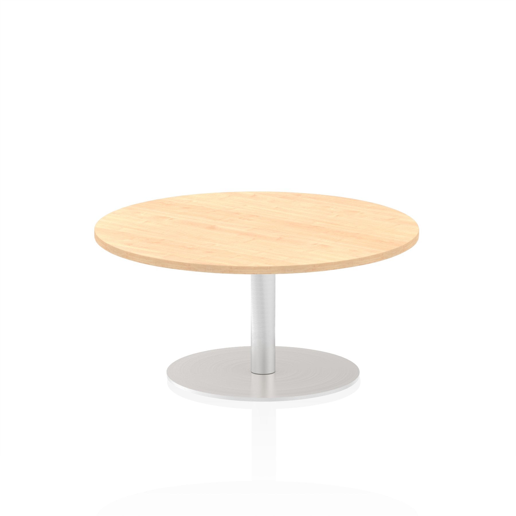 Dynamic Italia 1000mm Poseur Round Table Maple Top 475mm High Leg ITL0139 DD