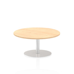 Dynamic Italia 1000mm Poseur Round Table Maple Top 475mm High Leg ITL0139 DD