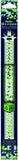 GEO FOLDING RULE GREEN
