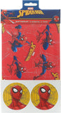 Marvel Spiderman Wrapping Paper 2 Sheets & 2 Tags