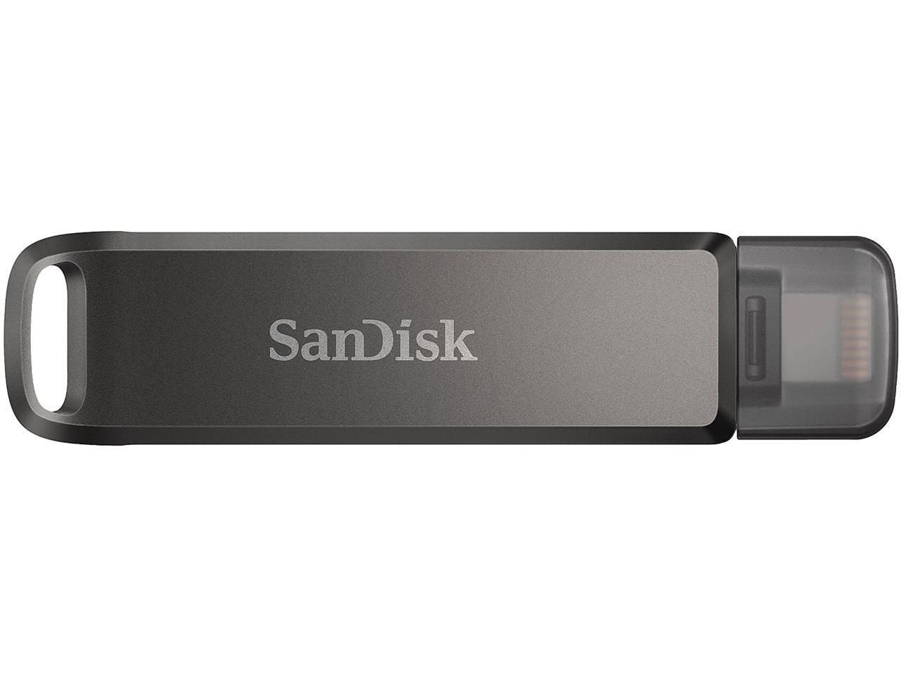 SanDisk iXpand Luxe 128GB USB-C Lightning Flash Drive