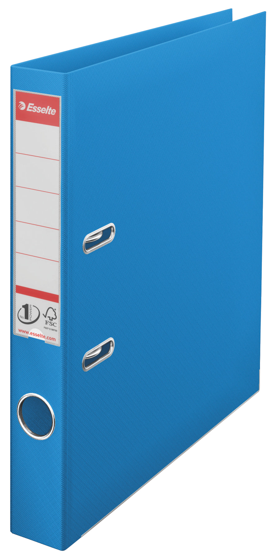 Esselte No.1 VIVIDA Lever Arch File Polypropylene A4 50mm Spine Width Blue (Pack 10) 624071 DD