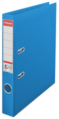 Esselte No.1 VIVIDA Lever Arch File Polypropylene A4 50mm Spine Width Blue (Pack 10) 624071 DD