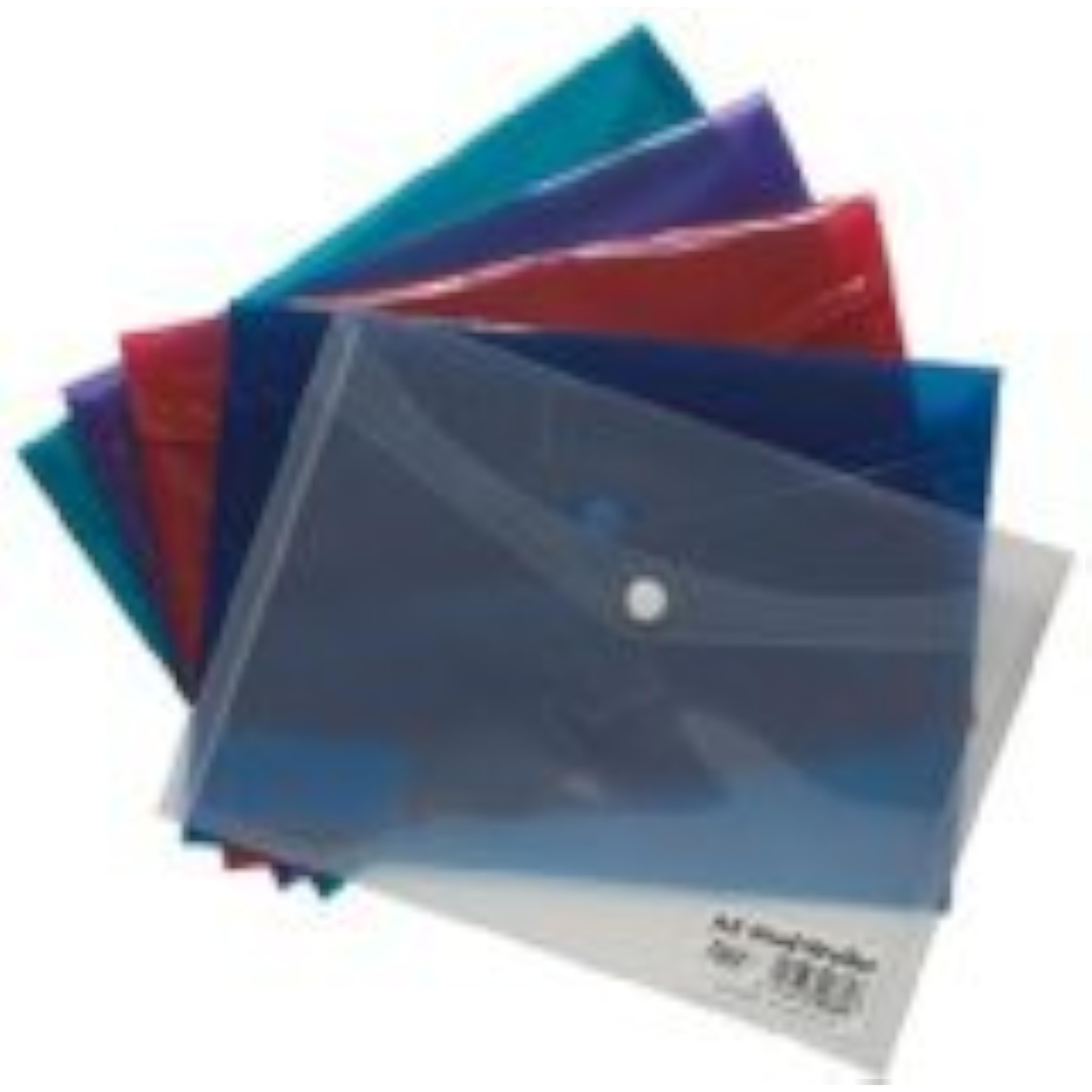 A5 Stud Wallets Assorted Colour (Pack of 5)