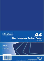 Stephens A4 Blue Carbon Paper - 10 sheet pack