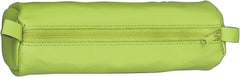 Juscha Alassio Pencil Case – Genuine Leather, Green, 21 x 6 cm