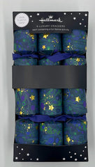 Christmas Green & Blue Crackers